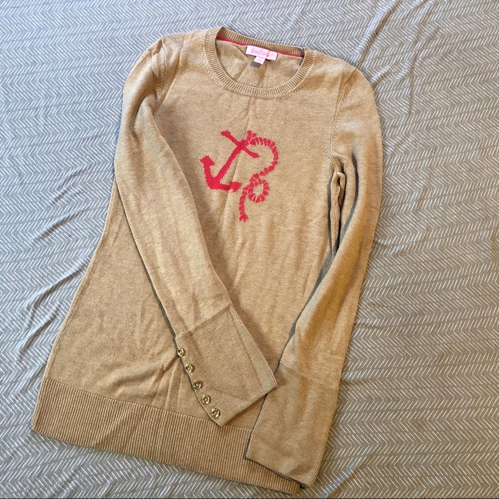 **SOLD** Lilly Pulitzer Charter Sweater EUC - Picture 2 of 5